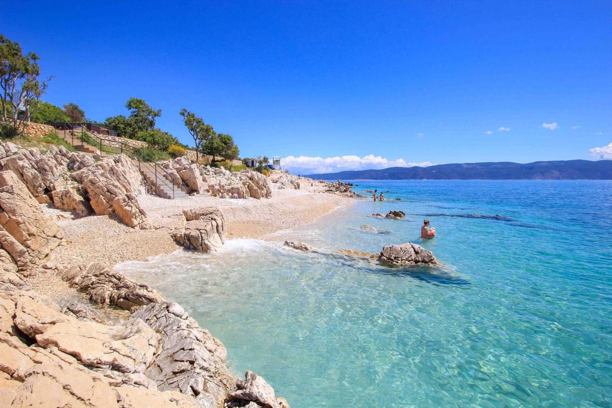 Apartments And Rooms With Parking Space Rabac, Labin - 12368 Bagian luar foto